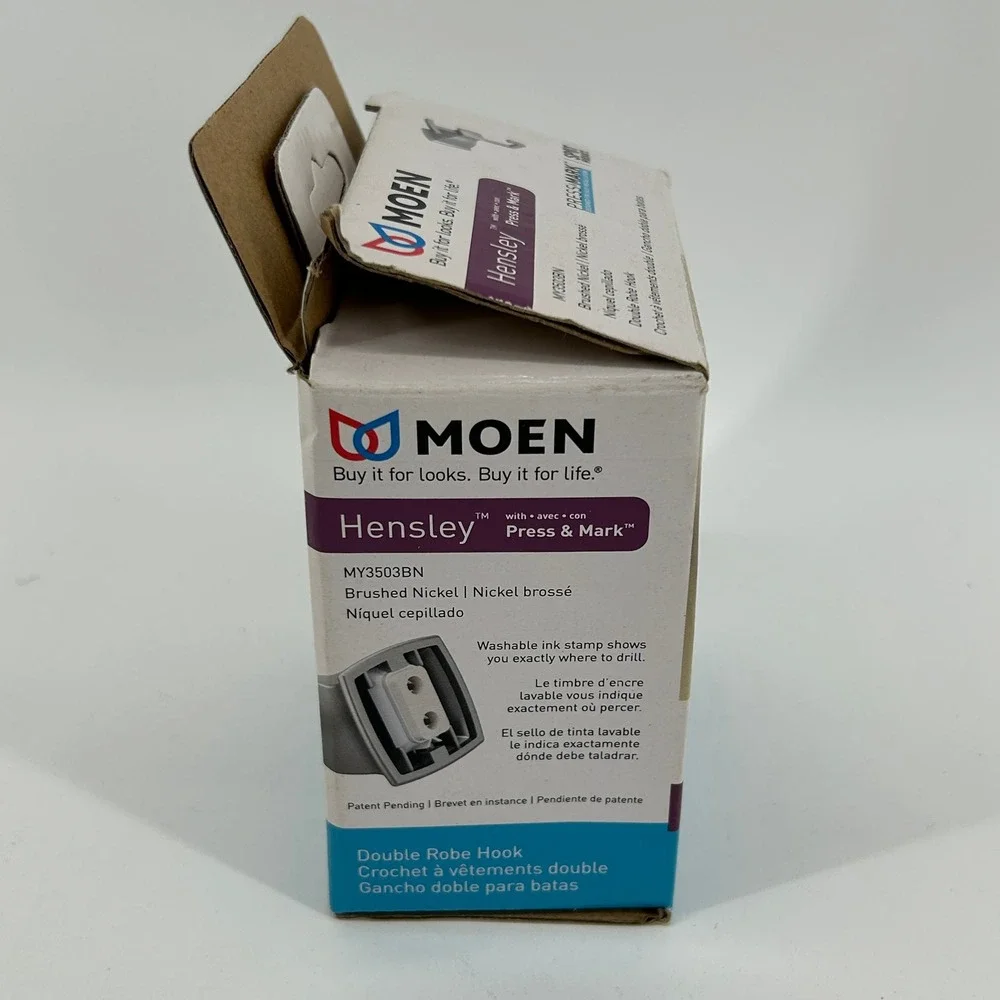 Moen hensley brushed